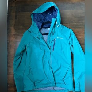 Columbia rain jacket.